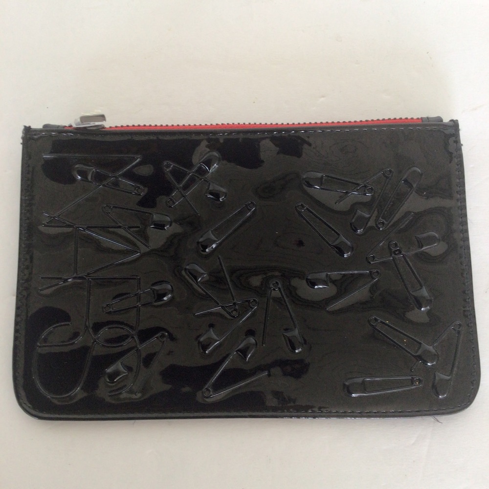 NARS GLOSSY BLACK COSMETIC BAG NWOT